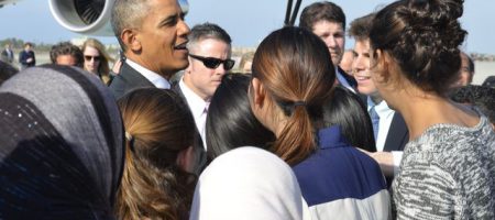 Fiat Lux students meet President Obama