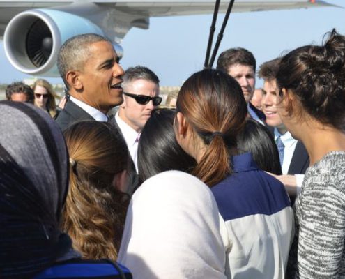 Fiat Lux students meet President Obama