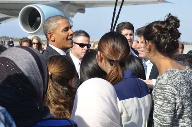 Fiat Lux students meet President Obama