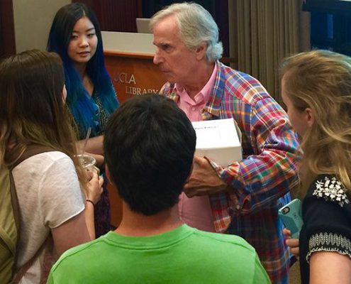 'The Fonz' goes to college